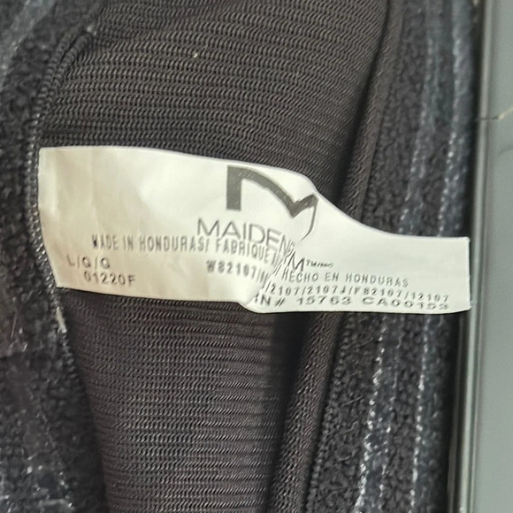 Maidenform Black Shapewear High Waist Shorts - Picture 2 of 3